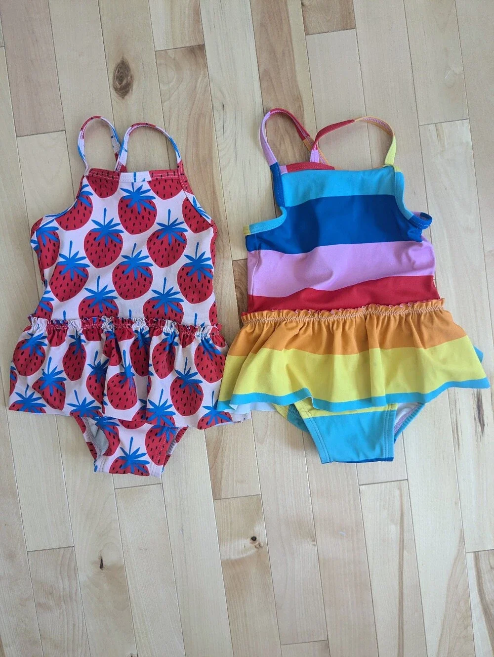 Set of two Hanna Andersson Swimsuits, Size 18-24 Months